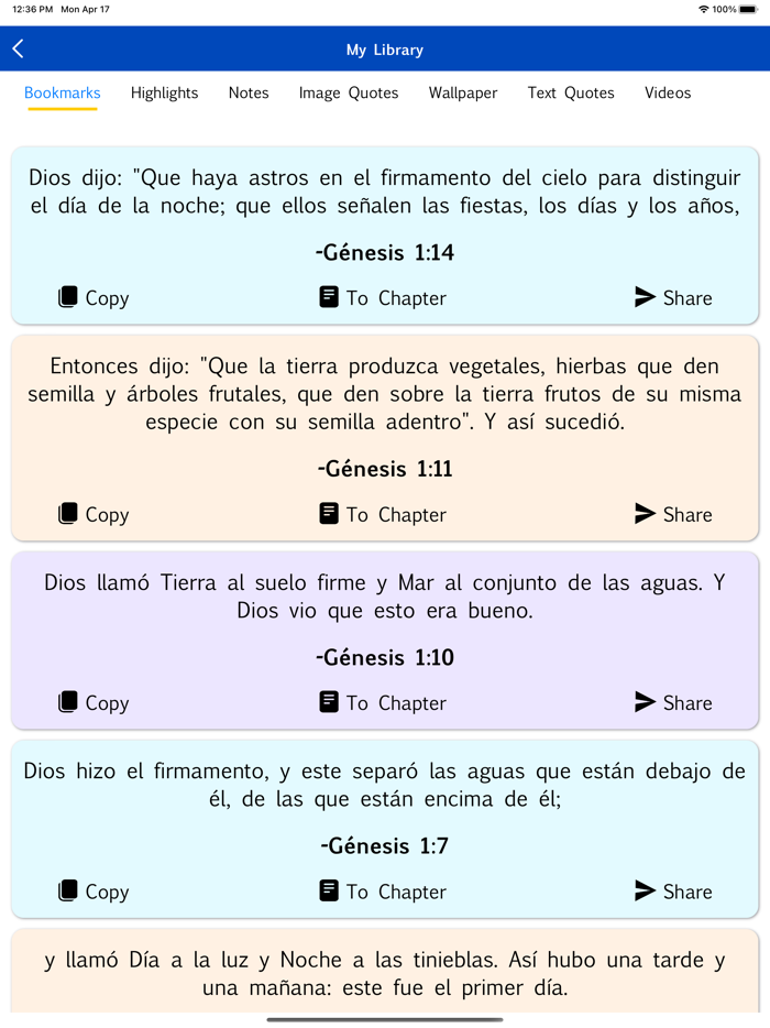 Reina Valera 1960 Reading Plan