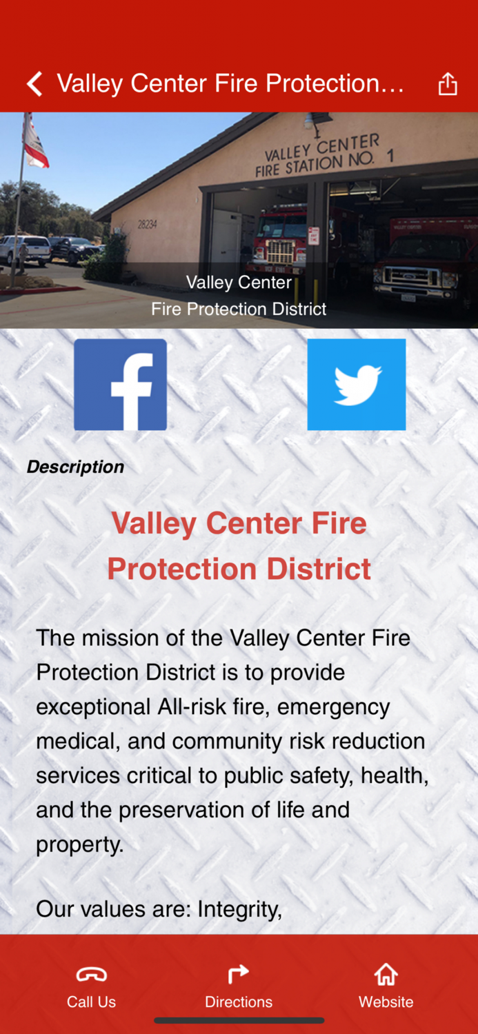 Valley Center FPD