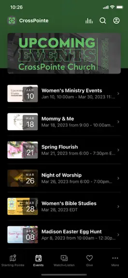 Game screenshot CrossPointe Church apk