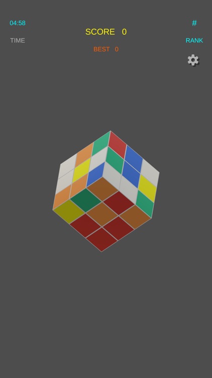 Rubik's Cube Puzzle Game