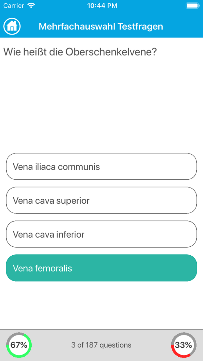 Herz-Kreislaufsystem Quiz