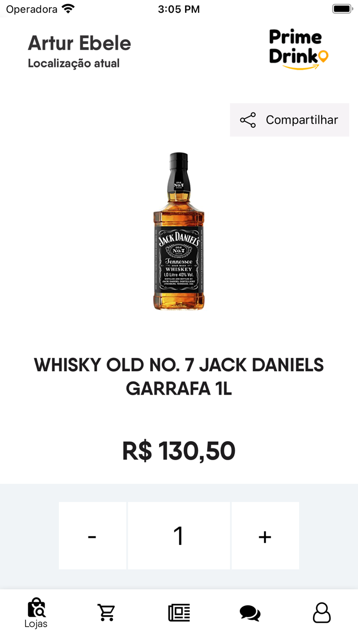 Prime Drink Delivery de Bebida