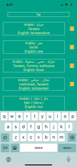 Game screenshot Iraqi Arabic Dictionary apk