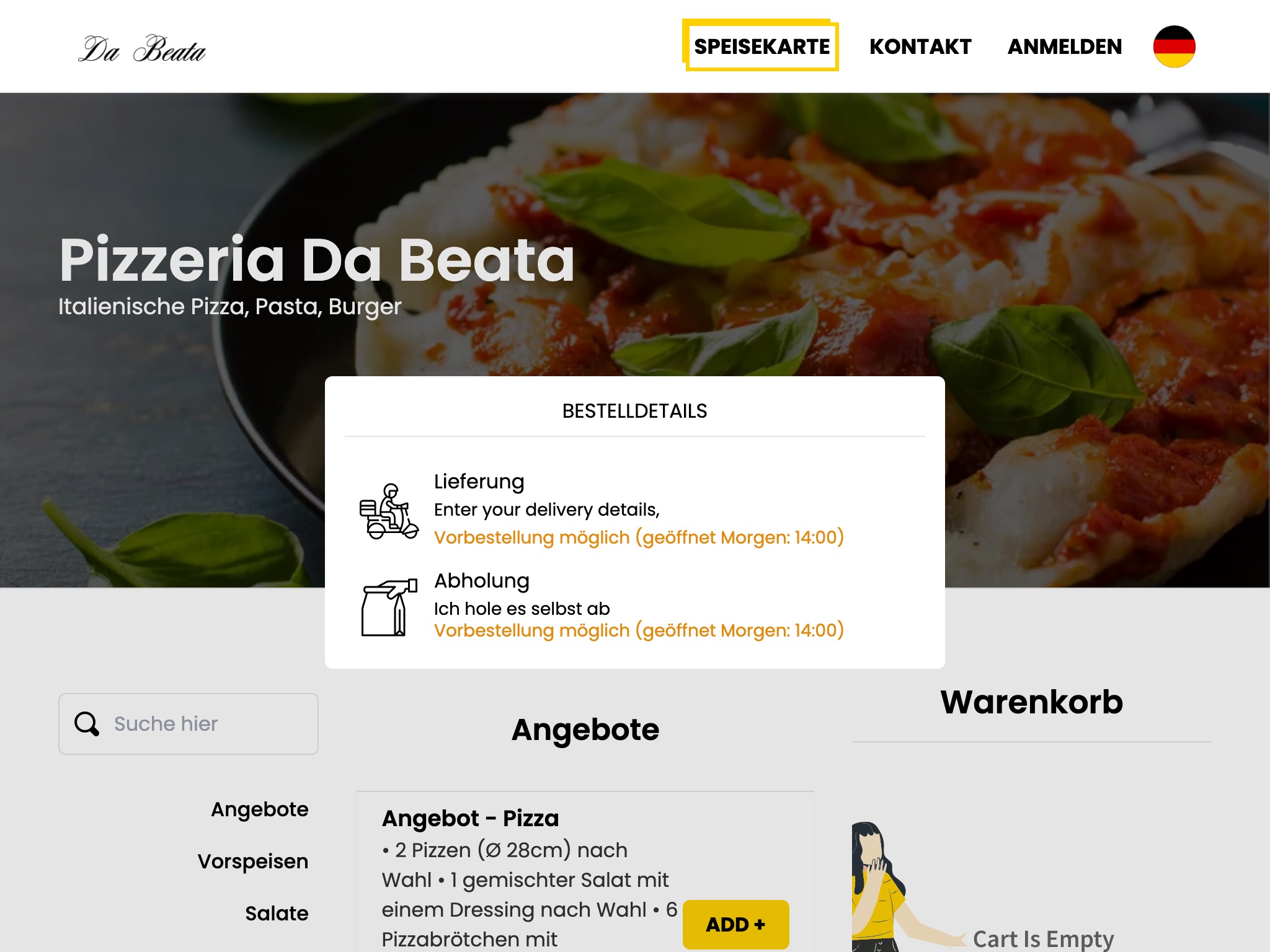 Pizzeria Da Beata screenshot 2