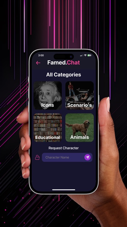 Famed.Chat: AI Icon Chat