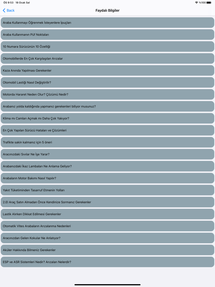 Sürüş ve Ehliyet Rehberi