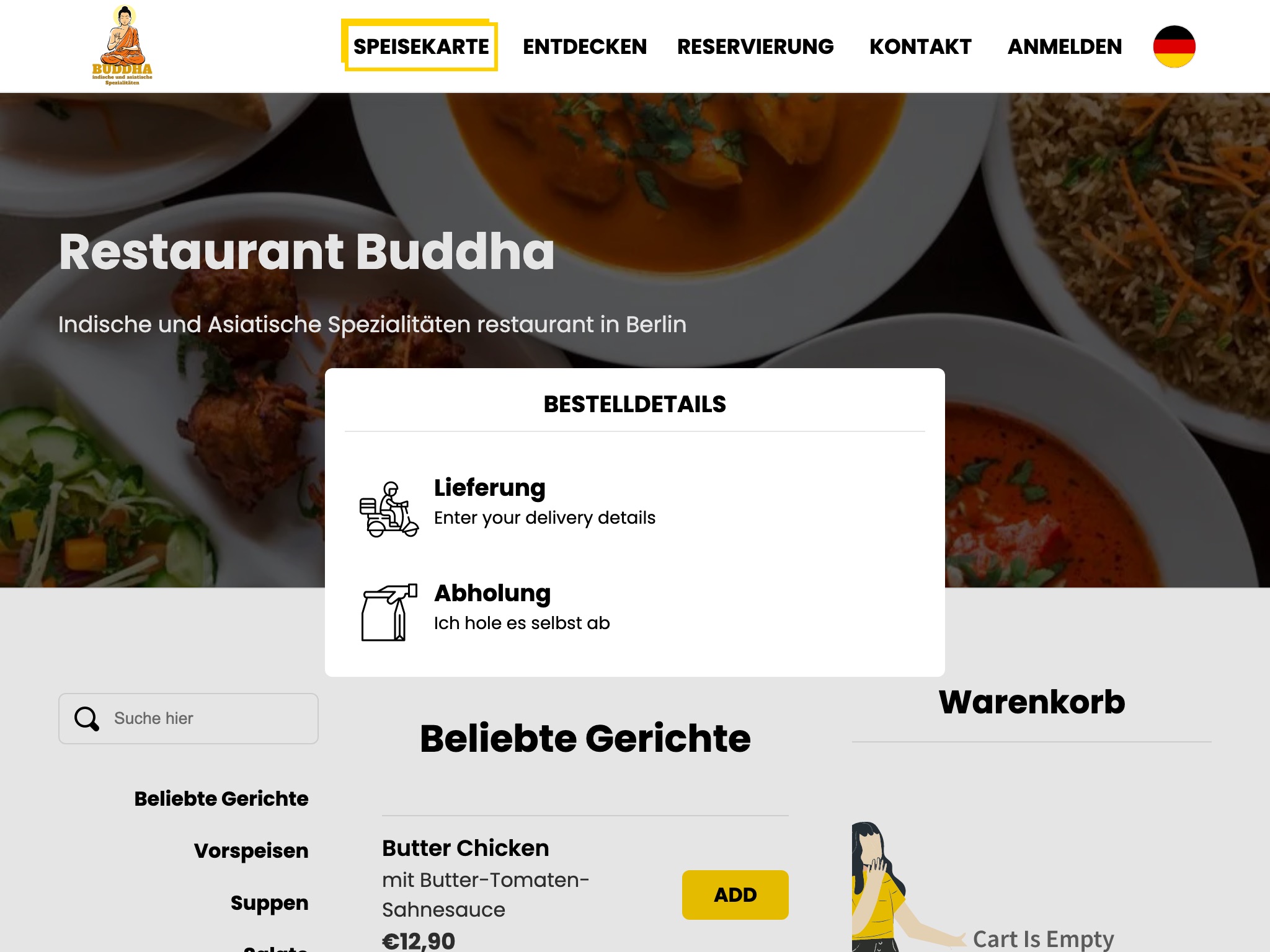 Restaurant Buddha screenshot 2