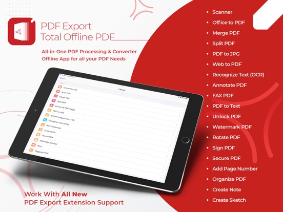 PDF Export - Total Offline PDF Ipad images