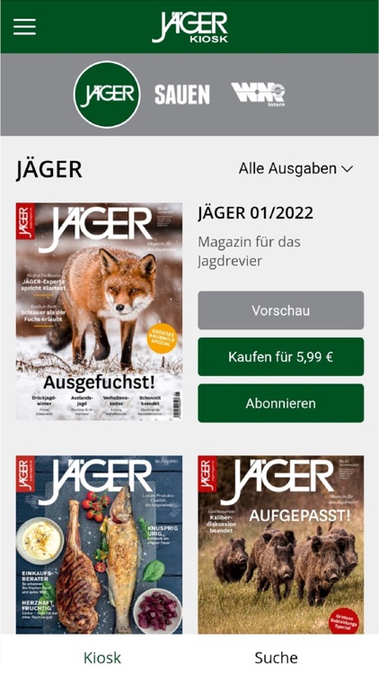 JÄGER Kiosk