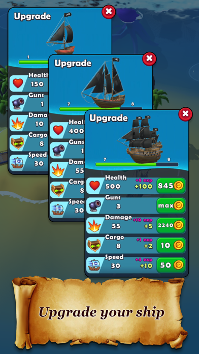 Pirate Raid: Caribbean Battle screenshot 2