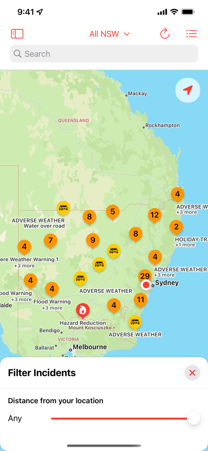 NSW Incident Alerts