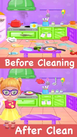 Game screenshot Girls Games Clean Mom House mod apk
