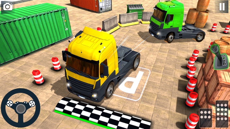 Truck Parking USA Trailer Game