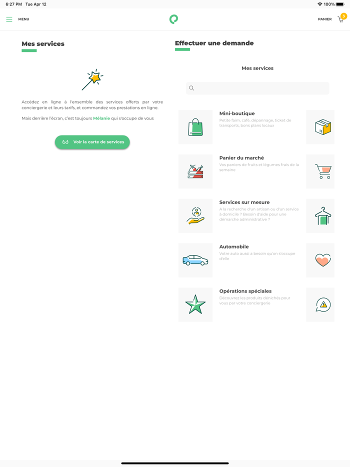 CorporatePremier - Mon espace