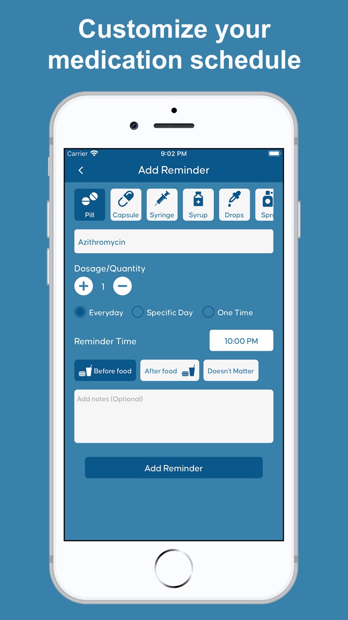 Pill Reminder and Tracker