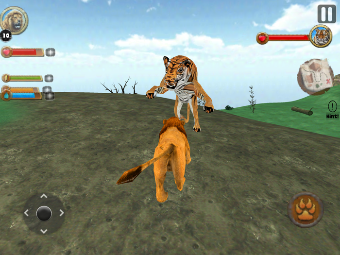 Lion-Survival Animal Simulator