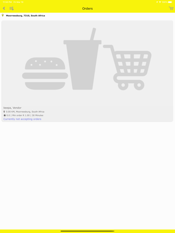 Beep A Delivery Moorreesburg