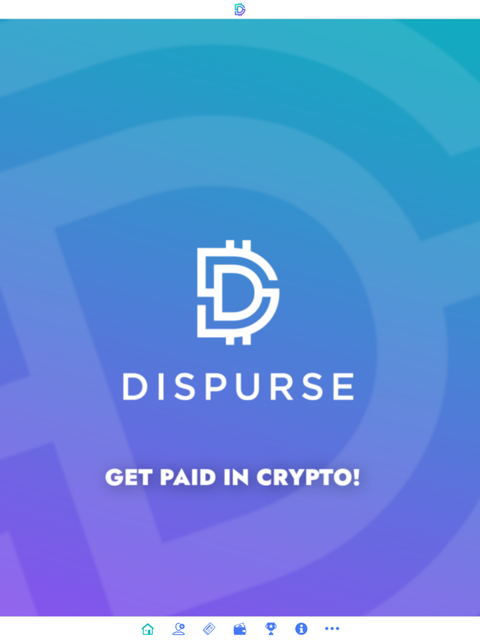 Dispurse Get paid in crypto