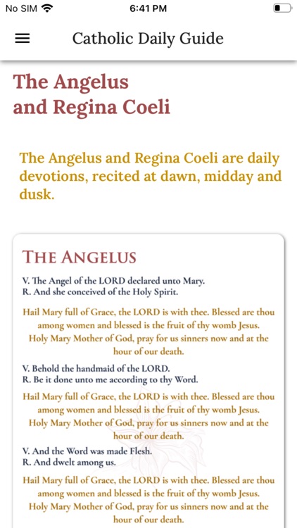 Catholic Daily Guide screenshot-4