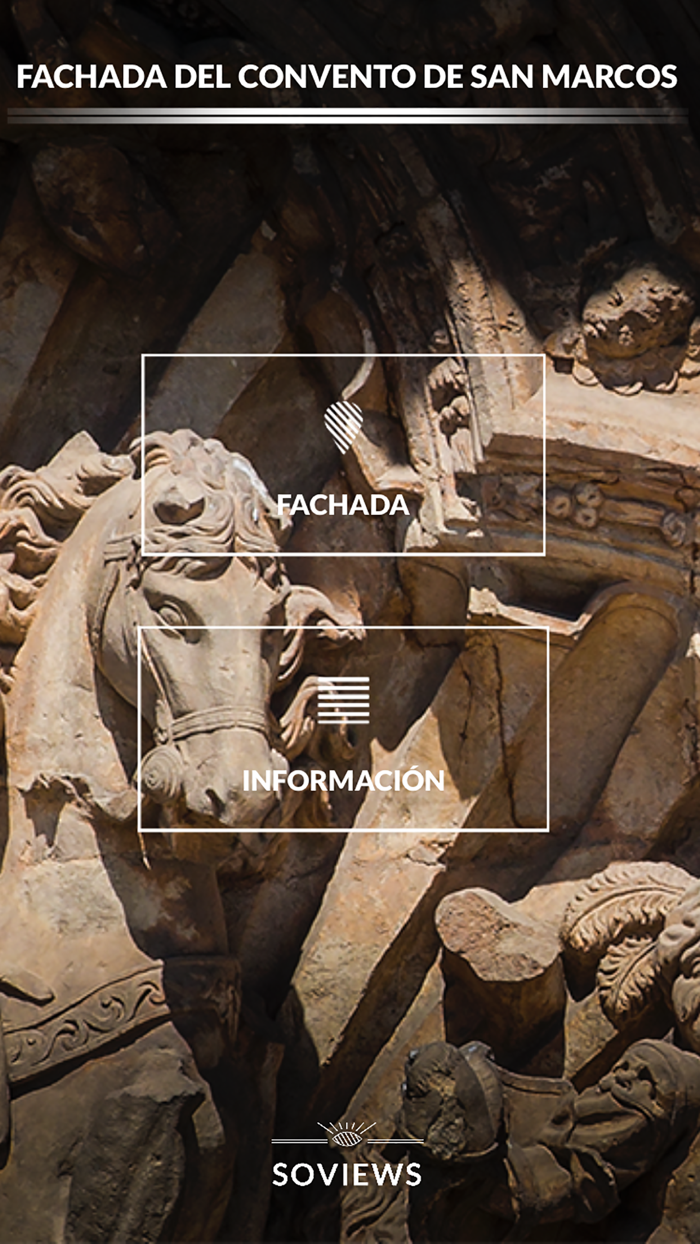 Fachada de San Marcos de León