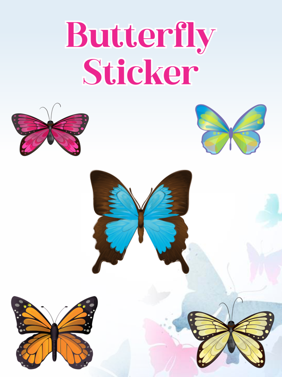 Butterfly Emojis Apps 148Apps