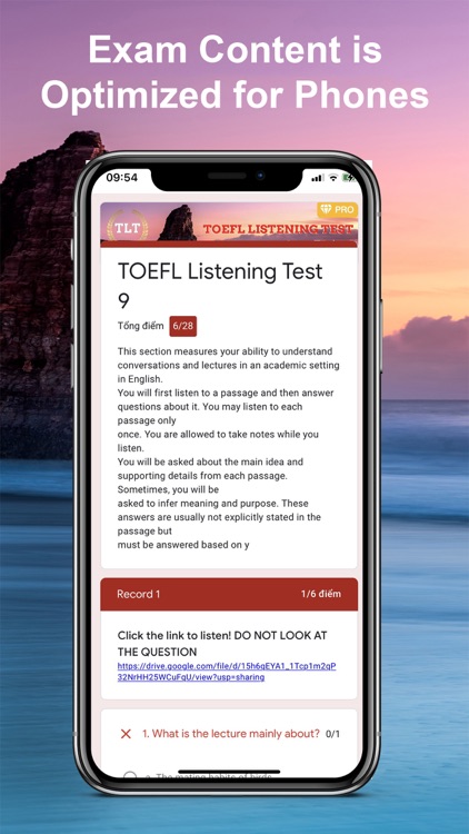 EZ Test - TOEFL® Speaking PRO screenshot-3