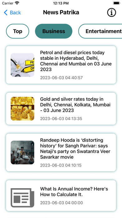 Screenshot #3 pour DigitalNewsPatrikaApp