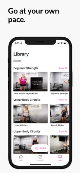 Game screenshot Inspire Fitness - Workout App hack