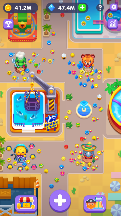 AquaPark Tycoon: Idle Coaster Hack screenshot 7 - game app interface