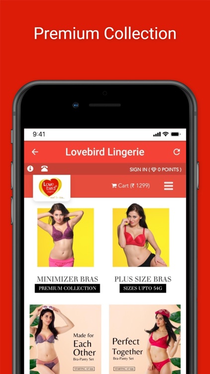Lovebird lingerie
