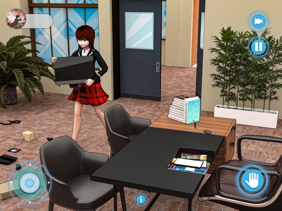 Anime High School Sakura Game screenshot 2