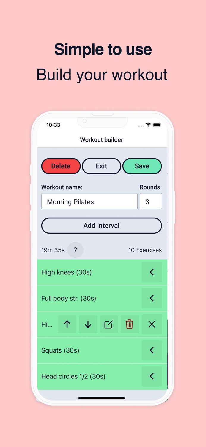 Heidi Workout Timer
