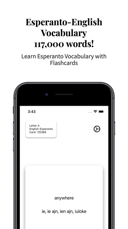 Esperanto Vocabulary