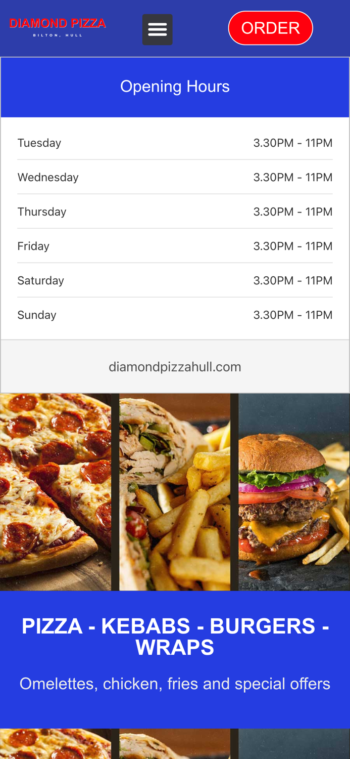 Diamond Pizza Bilton