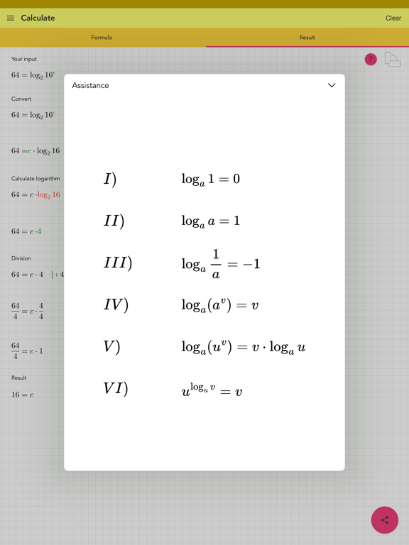 Simple Logarithm screenshot 3