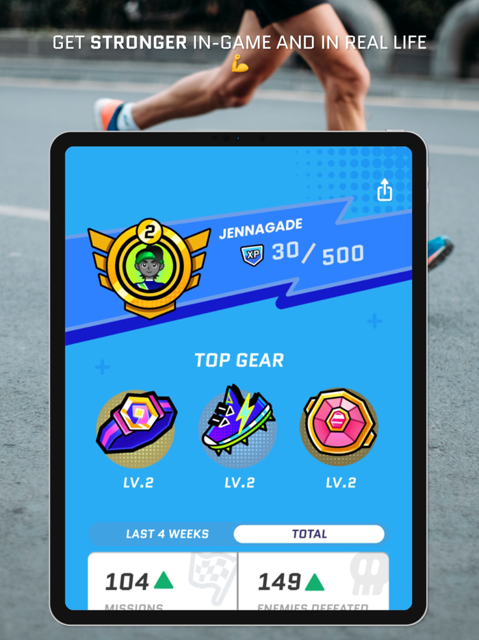 Run Legends Co-op Fitness RPG