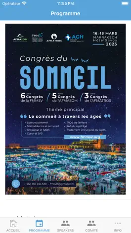 Game screenshot Congres du Sommeil apk