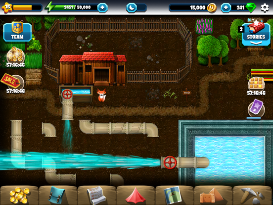 Diggy's Adventure: Pipe Games screenshot 3