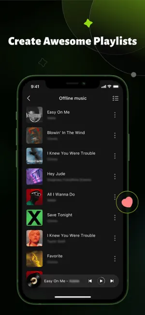 Screenshot 3 Música sin conexión Player App iphone