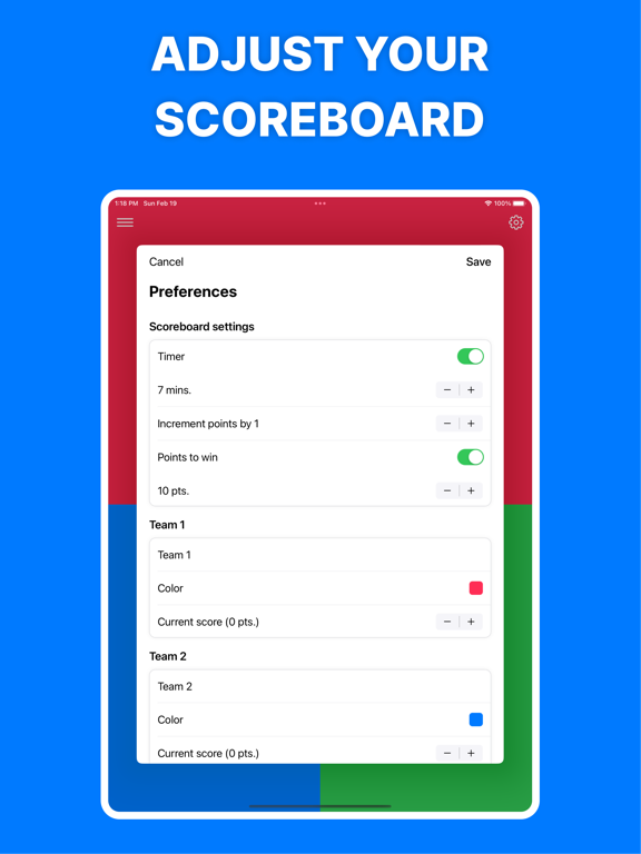 Scoreboard - Point Tracker screenshot 3