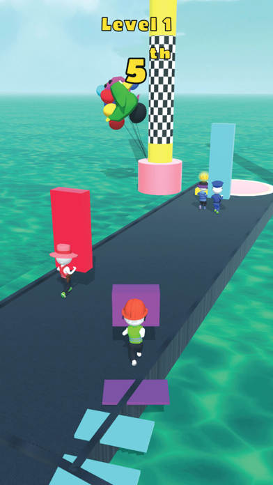 Block Race Bridge Builder screenshot 2