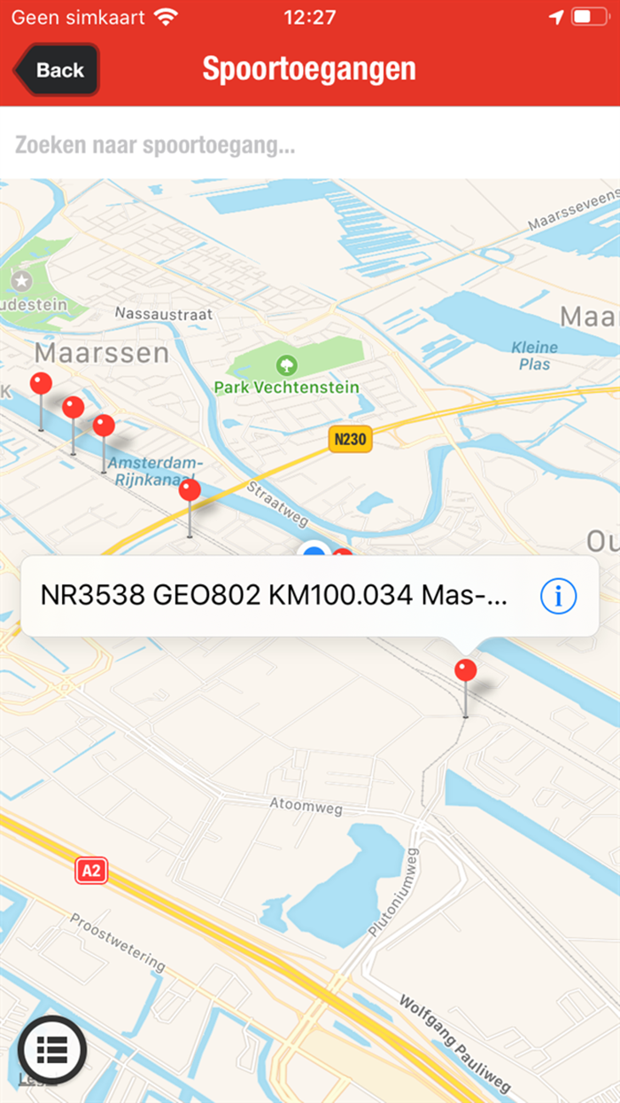 Strukton Rail Work App