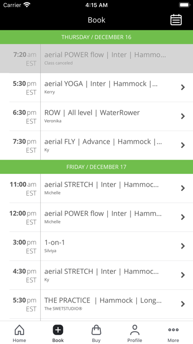 Swet Studio Scheduler screenshot 2