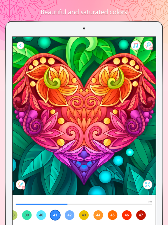 Color by Number – Mandala Book screenshot 4