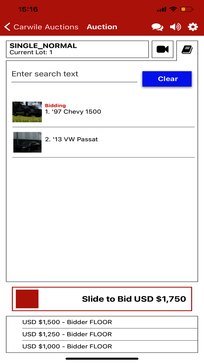 Carwile Auctions Live