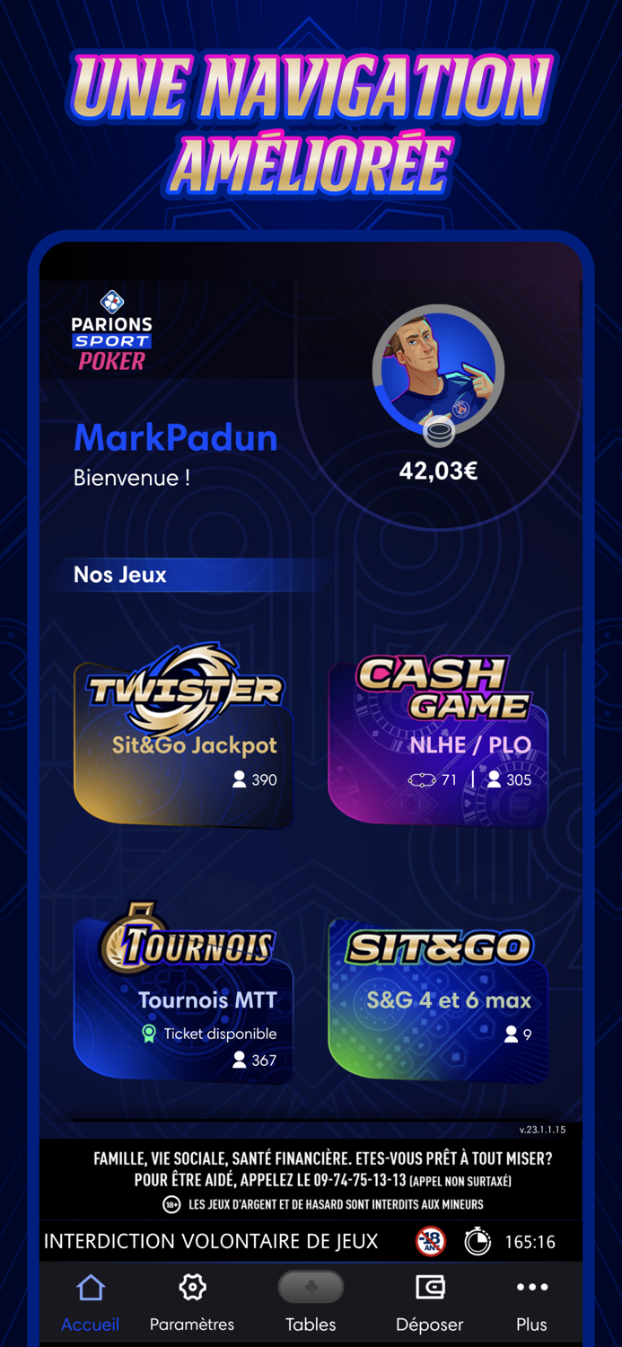 Parions Sport Poker En Ligne