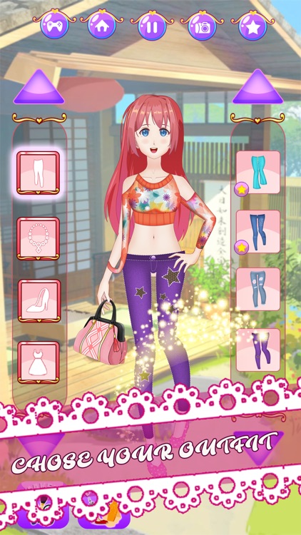 Dress Up Anime Game For Girls screenshot-3