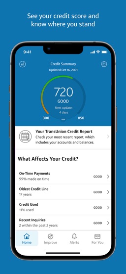 Capital One CreditWise app screenshot