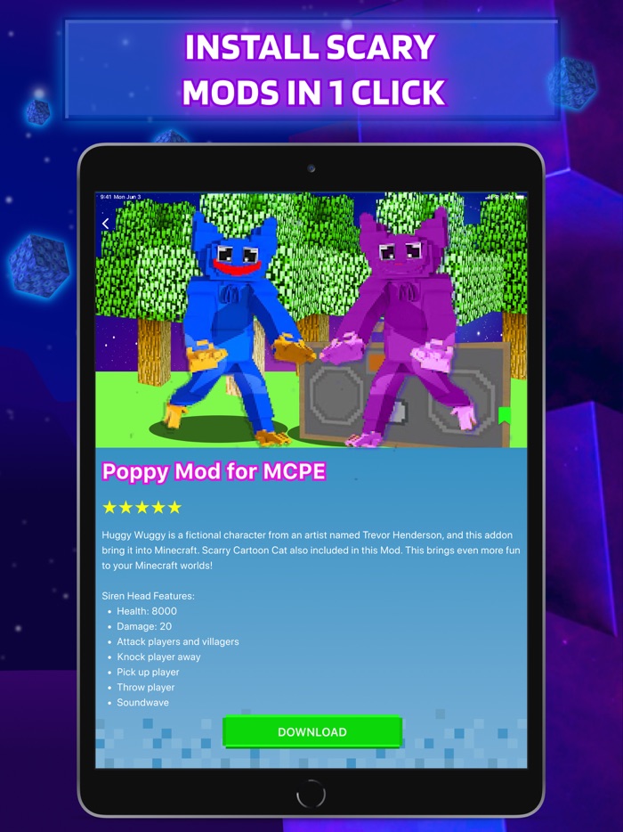 Poppy Mods for Minecraft PE