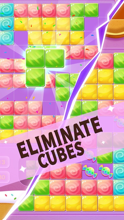 Rainbow Cube Sweet Match